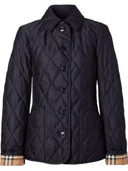 Burberry: Стёганые куртка 