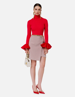 ELISABETTA FRANCHI: Розовая юбка 