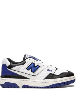 New Balance: Белые кроссовки  550