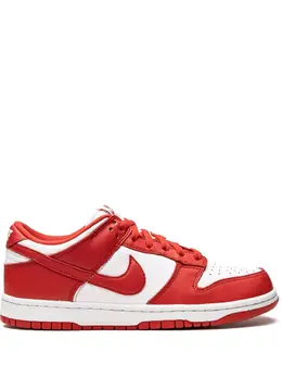 Nike: Белые кроссовки  Dunk Low Retro