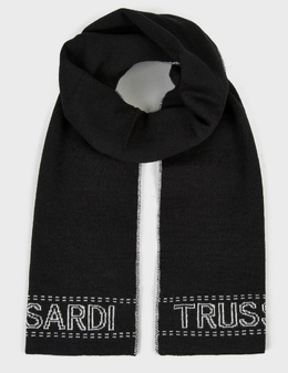 TRUSSARDI: Чорні шарфи 