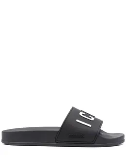 Dsquared2: Чёрные мокасины  Icon