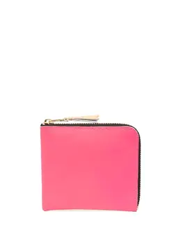 Comme Des Garçons Wallet: Розовый кошелёк 