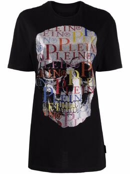 Philipp Plein: Футболка  Skull с принтом