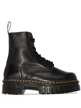 Dr. Martens: Чёрные ботинки 
