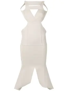 Rick Owens: Трикотажное платье  Sling