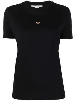 Stella McCartney: Чёрная футболка 