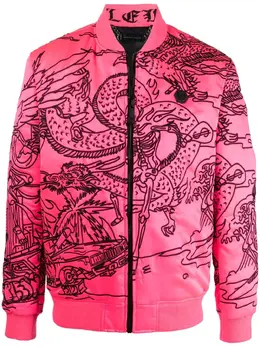 Philipp Plein: Чёрная куртка  Tattoo