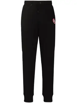 Canada Goose: Чёрные брюки  Huron