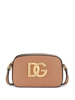 Dolce & Gabbana: Розовая сумка через плечо 