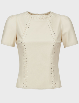 ELISABETTA FRANCHI: Білі блузки 