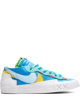 Nike: Голубые кроссовки  Blazer Low