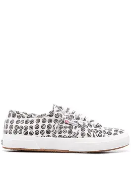 Superga: Белые кроссовки 