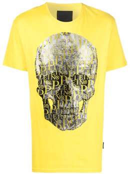 Philipp Plein: Жёлтая футболка  Skull