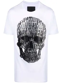Philipp Plein: Футболка  Skull с принтом