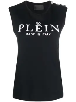 Philipp Plein: Чёрный жилет  Iconic Plein