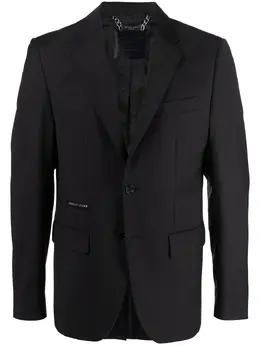 Philipp Plein: Однобортная куртка  Iconic Plein