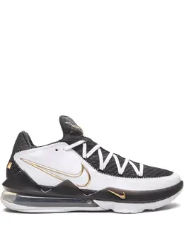 Nike: Белые кроссовки  Lebron 17 Low