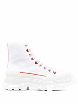 Alexander McQueen: Белые кроссовки 
