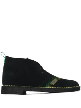 Clarks Originals: Чёрные ботинки 