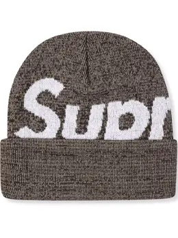 Supreme: Коричневая шапка  Big Logo