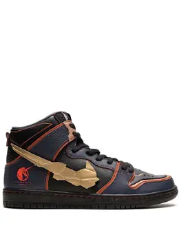 Nike: Синие кроссовки  SB Dunk High Pro QS