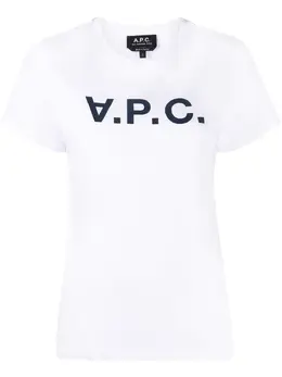 A.P.C.: Футболка с принтом 
