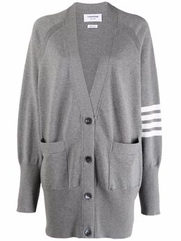 Thom Browne: Трикотажный кардиган  4-Bar