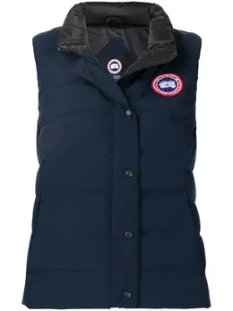 Canada Goose: Голубой жилет 