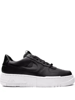 Nike: Чёрные кроссовки  Air Force 1 Pixel