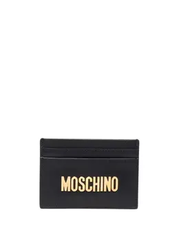 Moschino: Чёрный картхолдер 