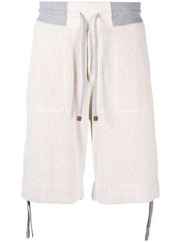 Brunello Cucinelli: Бежевые шорты 