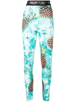 Philipp Plein: Зелёные легинсы 