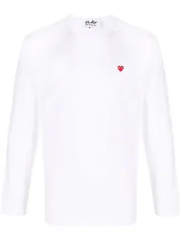 Comme Des Garçons Play: Хлопковая футболка 