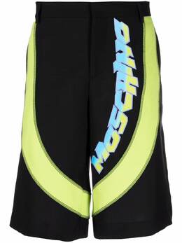 Moschino: Шорты с принтом 