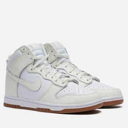 Nike: Белые кроссовки  Dunk High