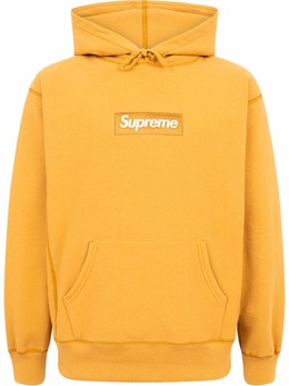 Supreme: Жёлтая толстовка  Box Logo