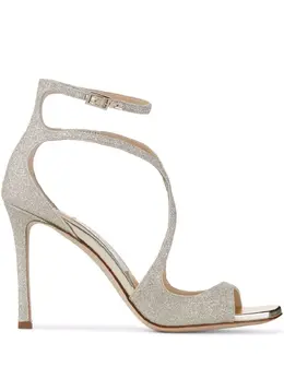 Jimmy Choo: Белые сандалии 