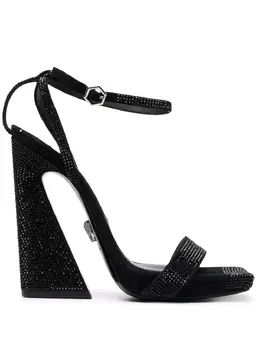 Philipp Plein: Чёрные сандалии 
