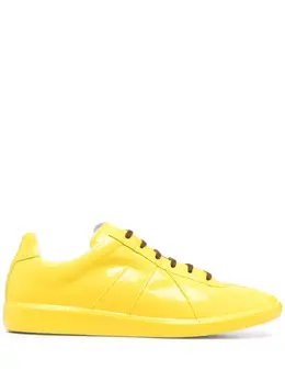Maison Margiela: Блестящие кроссовки  Replica