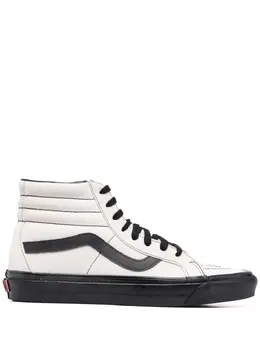 Vans: Белые кроссовки  Sk8-Hi
