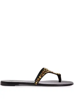 Giuseppe Zanotti: Чёрные сандалии  Nebula