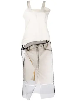 Maison Margiela: Платье из фатина 