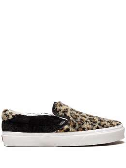 Vans: Чёрные мокасины 