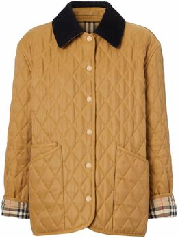 Burberry: Куртка с воротником 