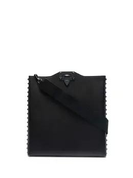 Valentino Garavani: Чёрная сумка через плечо 