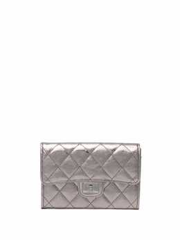Chanel Pre-Owned: Серебристый кошелёк 