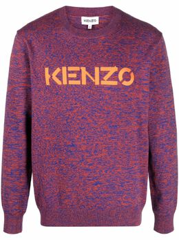 Kenzo: Свитер с принтом 