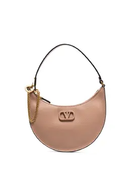 Valentino Garavani: Бежевая сумка 