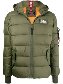 Alpha Industries: Зелёная куртка 